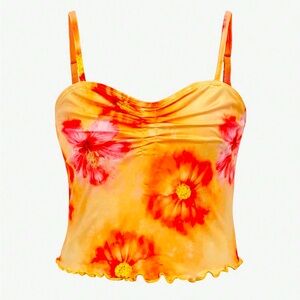 Girls Medium Hawaiian Tank Top-NWOT